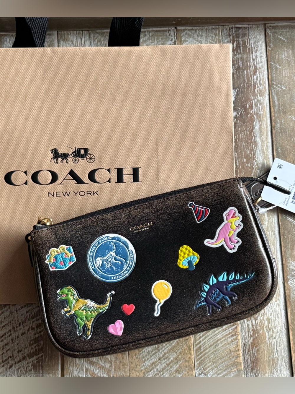 Coach Rexy Plaza Bag 18 In Loved Leather